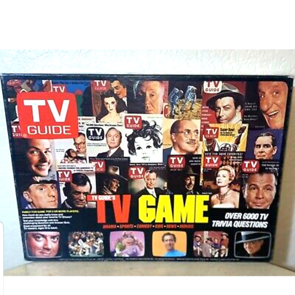 🎲 TV GUIDE BOARD GAME 🎲